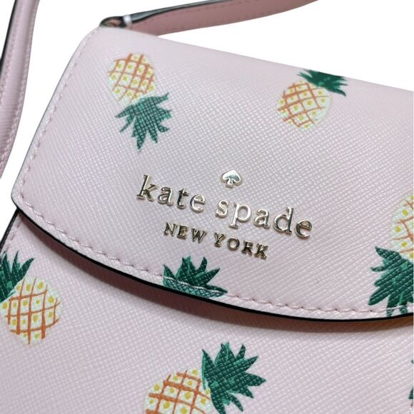 NWOT Kate Spade Pink Pineapple Crossbody Bag - Picture 10 of 10